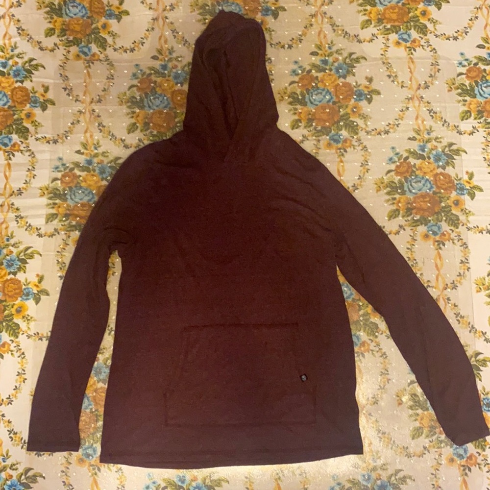 Threads 4 Thought, Long sleeve hooded tee, L
